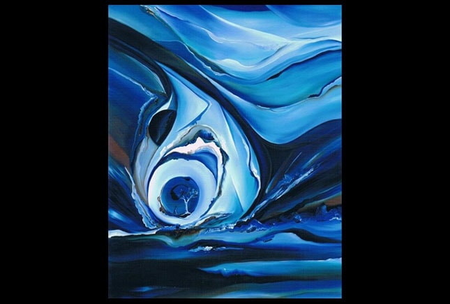 Oil painting by Lena Aydenian, archive reference A0001. Low resolution placeholder recovered from her archived website; a high resolution photograph and a confirmed title are still to come.