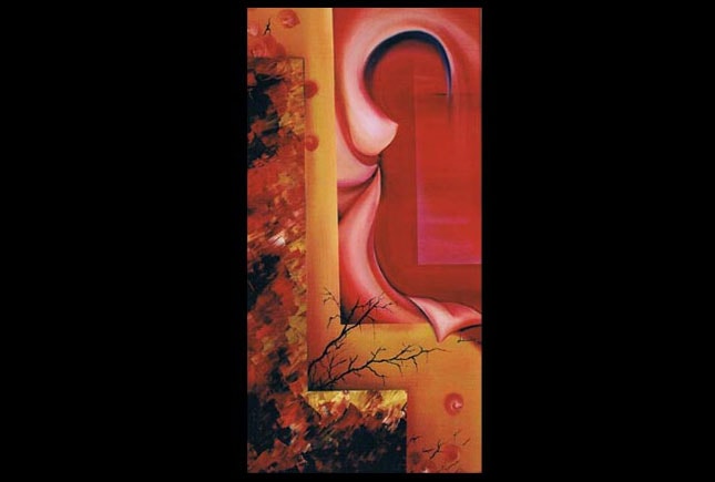 Oil painting by Lena Aydenian, archive reference A00015. Low resolution placeholder recovered from her archived website; a high resolution photograph and a confirmed title are still to come.
