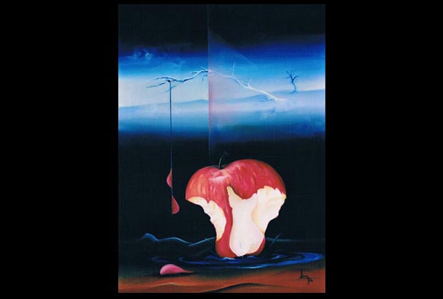 Oil painting by Lena Aydenian, archive reference A00018. Low resolution placeholder recovered from her archived website; a high resolution photograph and a confirmed title are still to come.