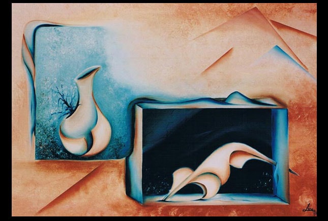 Oil painting by Lena Aydenian, archive reference A00019. Low resolution placeholder recovered from her archived website; a high resolution photograph and a confirmed title are still to come.