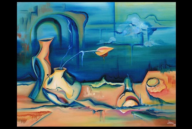 Oil painting by Lena Aydenian, archive reference A00024. Low resolution placeholder recovered from her archived website; a high resolution photograph and a confirmed title are still to come.