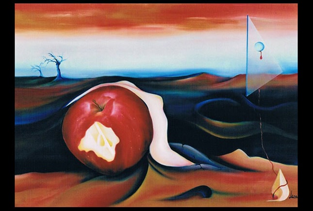 Oil painting by Lena Aydenian, archive reference A0003. Low resolution placeholder recovered from her archived website; a high resolution photograph and a confirmed title are still to come.