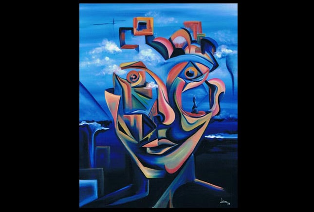 Oil painting by Lena Aydenian, archive reference A0006. Low resolution placeholder recovered from her archived website; a high resolution photograph and a confirmed title are still to come.