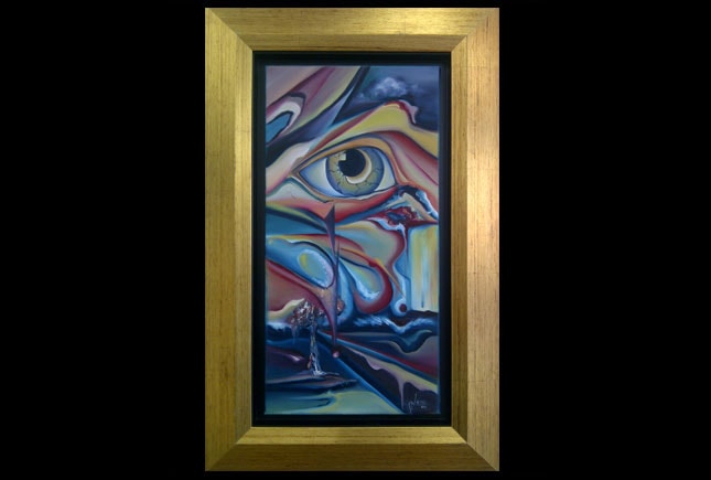 Oil painting by Lena Aydenian, archive reference M00002. Low resolution placeholder recovered from her archived website; a high resolution photograph and a confirmed title are still to come.
