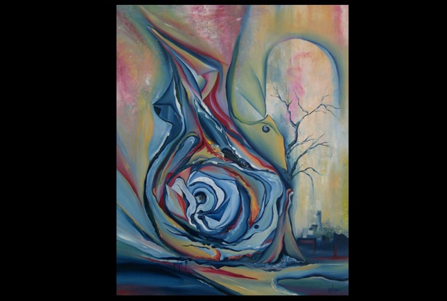Oil painting by Lena Aydenian, archive reference M00004. Low resolution placeholder recovered from her archived website; a high resolution photograph and a confirmed title are still to come.
